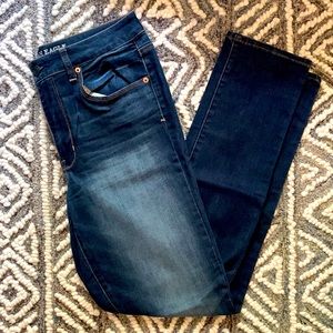 American Eagle Jeans. Skinny high rise Size 12 Long. Barely worn.